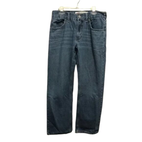 Levi's 505 Blue Straight Jeans Men's size W28 L28 - Picture 1 of 7